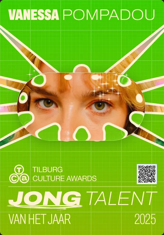 Poster Jong Talent van het Jaar 2025, groene versie